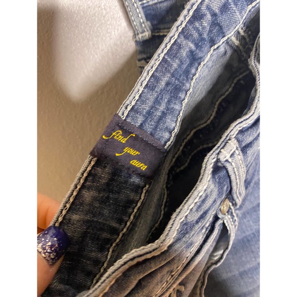 Aura Wrangler Denim Jeans Straight 4 - Picture 6 of 6